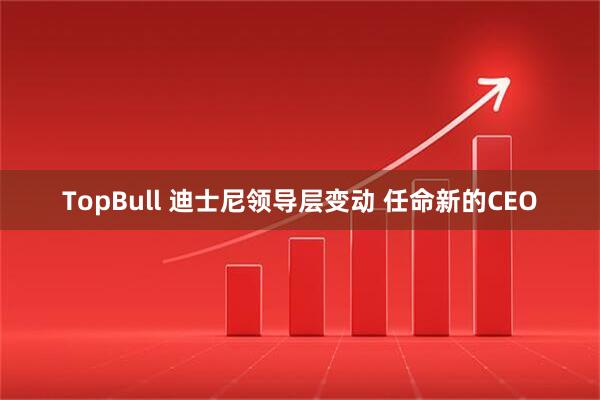 TopBull 迪士尼领导层变动 任命新的CEO
