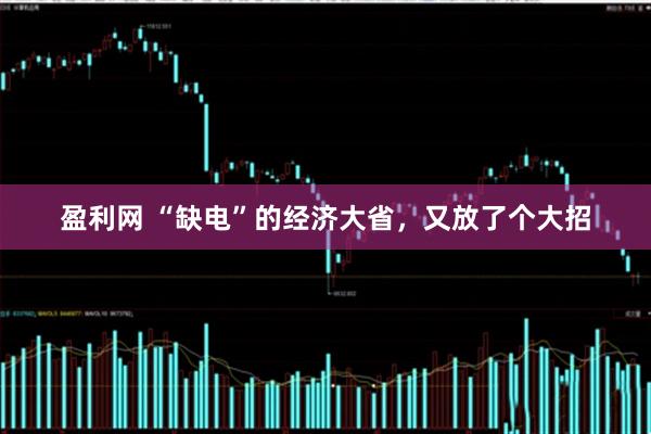 盈利网 “缺电”的经济大省，又放了个大招